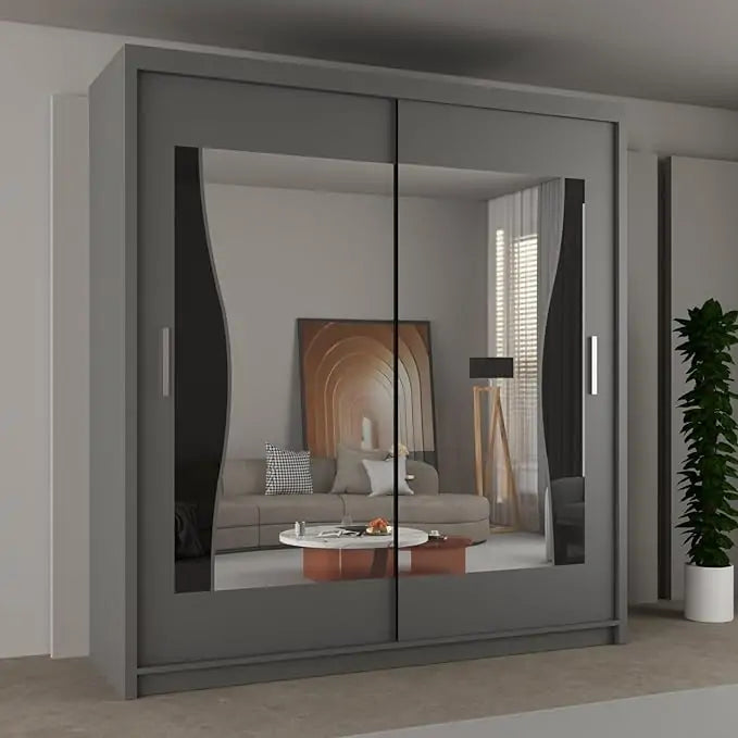 Batumi Mirror Front Wardrobe