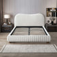 Platform Bed In Cream