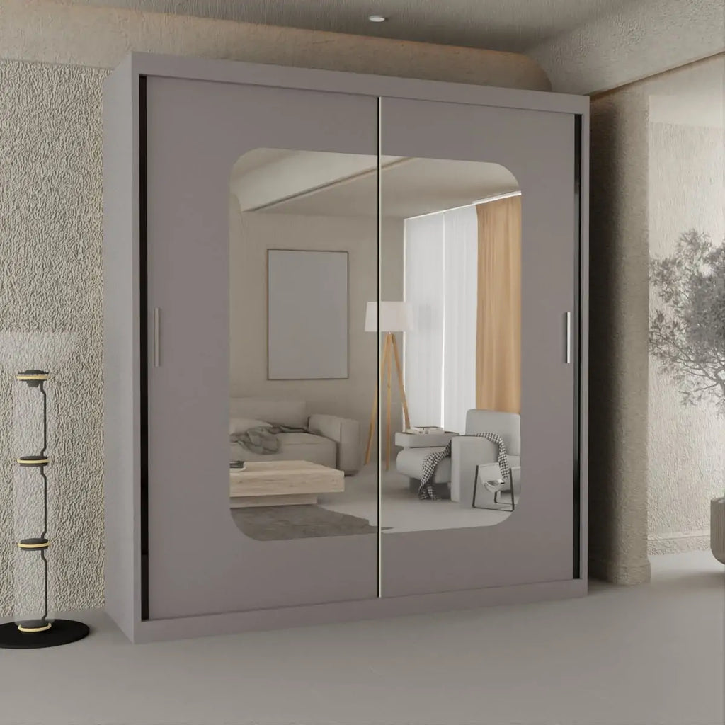 Marika Mirror Sliding Wardrobe