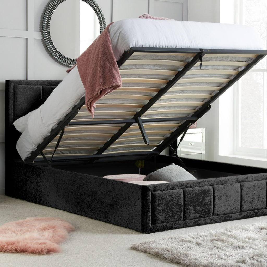 Hannover Fabric Ottoman Bed