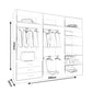 Lyon Sliding Door Wardrobe