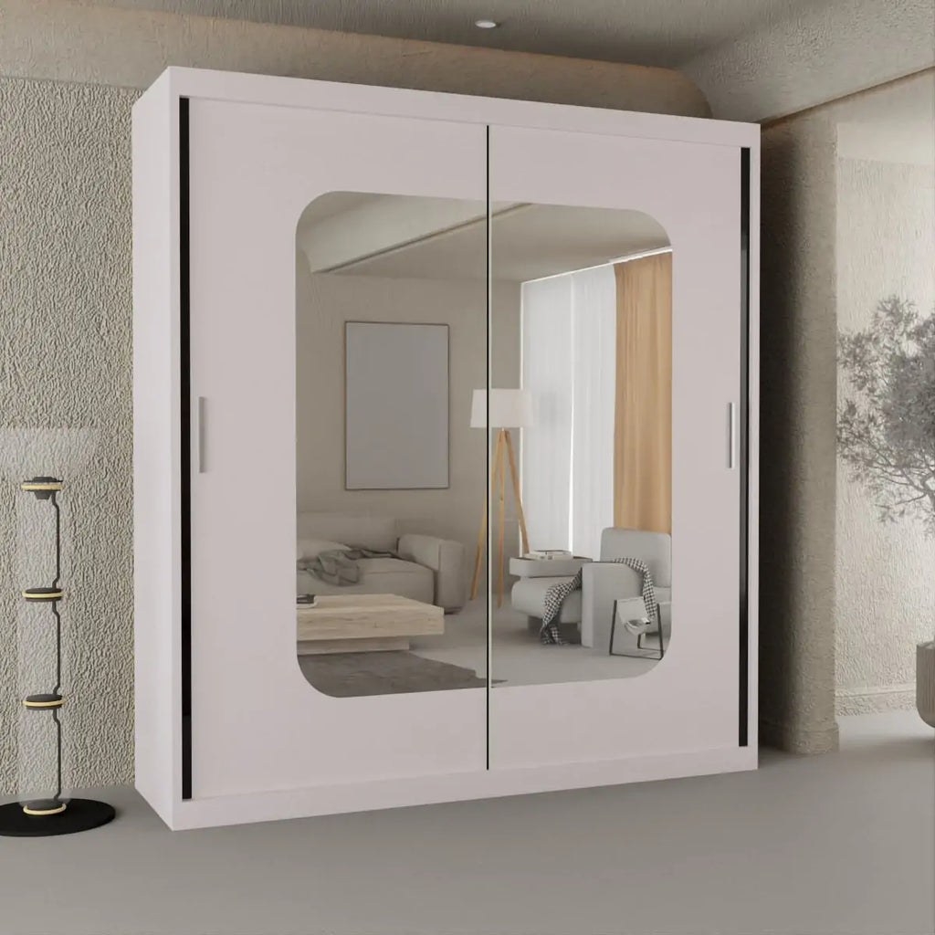 Marika Mirror Sliding Wardrobe