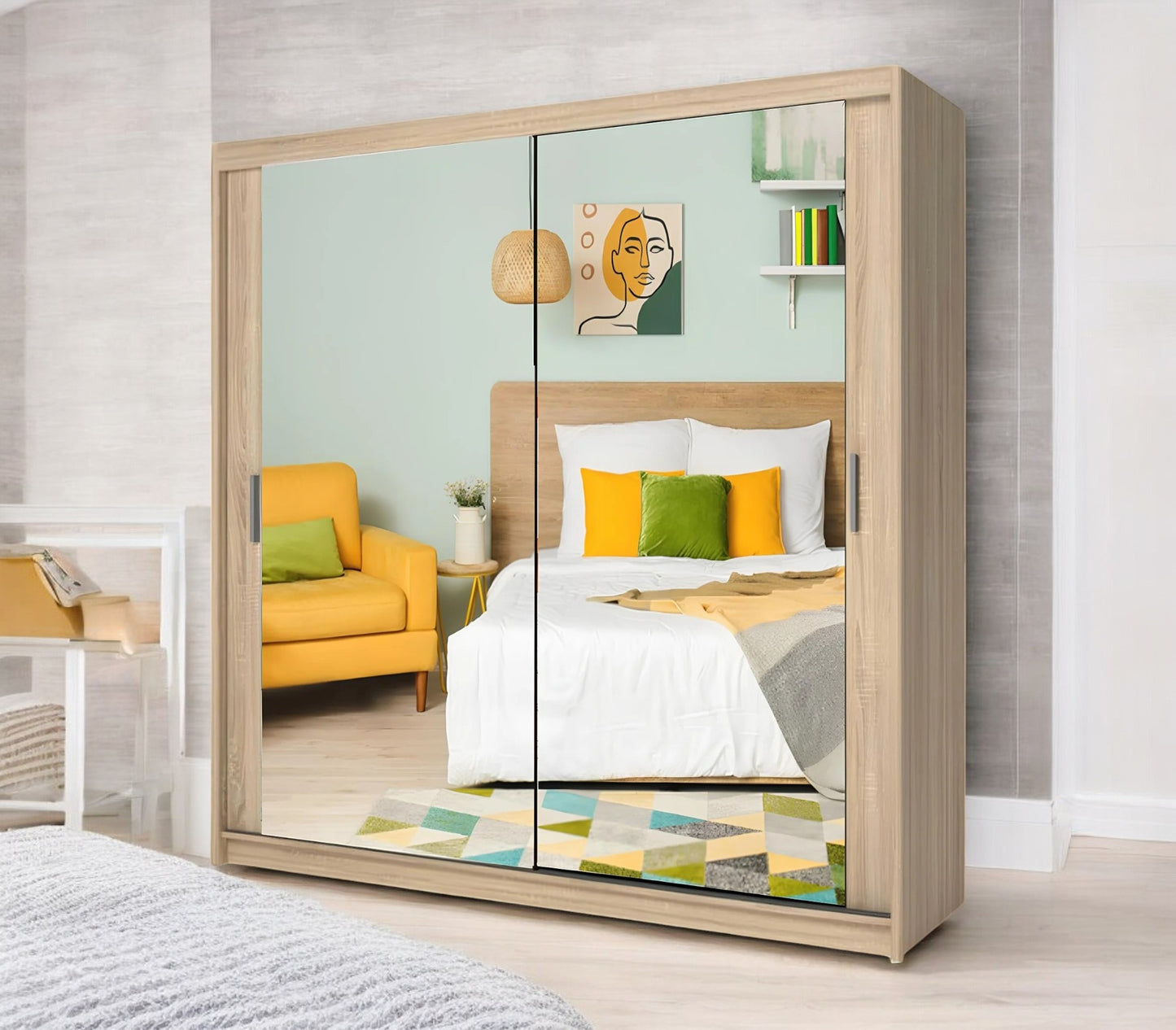 Milano Sliding Door Wardrobe