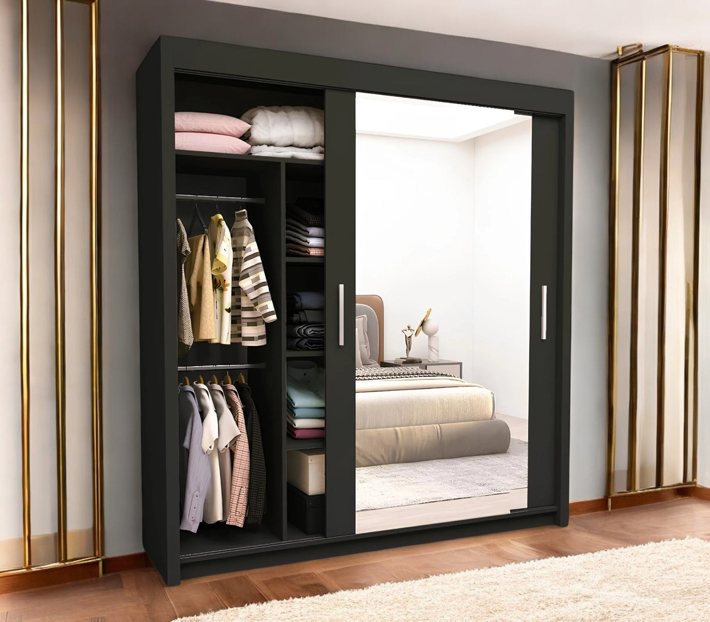 Milano Sliding Door Wardrobe