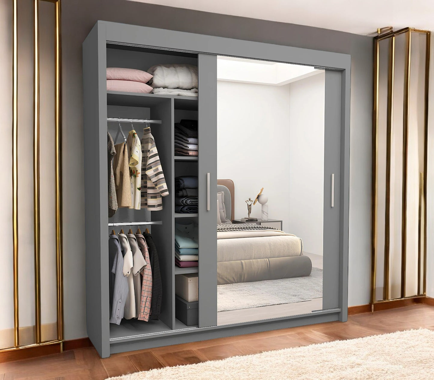 Milano Sliding Door Wardrobe