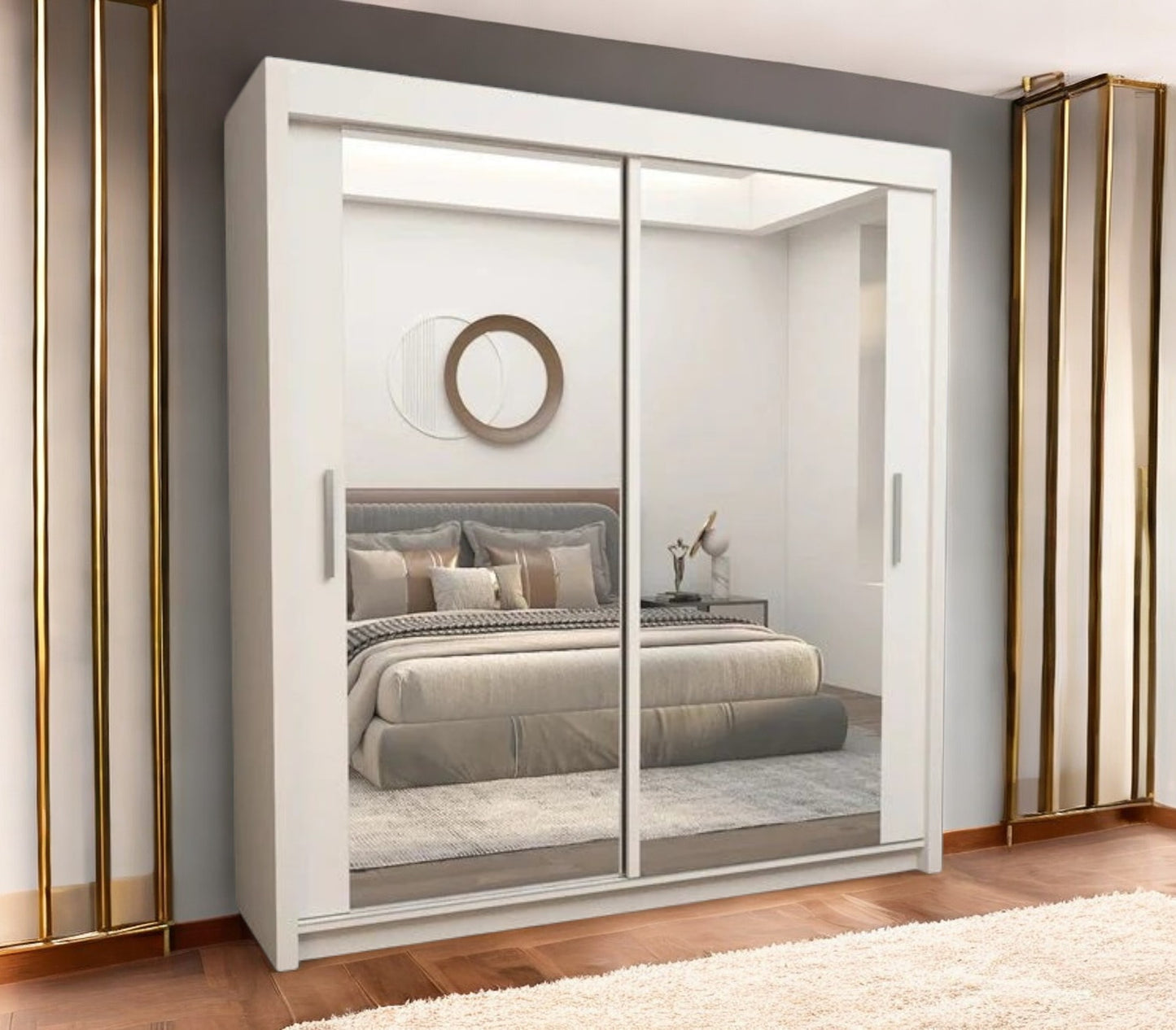 Milano Sliding Door Wardrobe