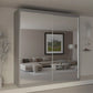 Queen Full Mirror Sliding Wardrobe