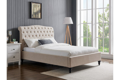 Rosa Natural Double Bed