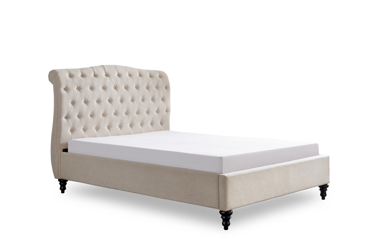 Rosa Natural Double Bed