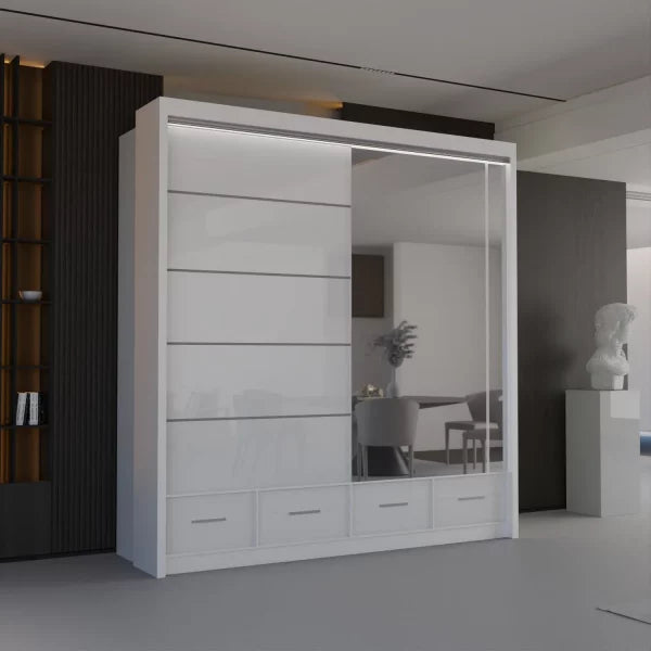 Sycylia High Gloss Wardrobe