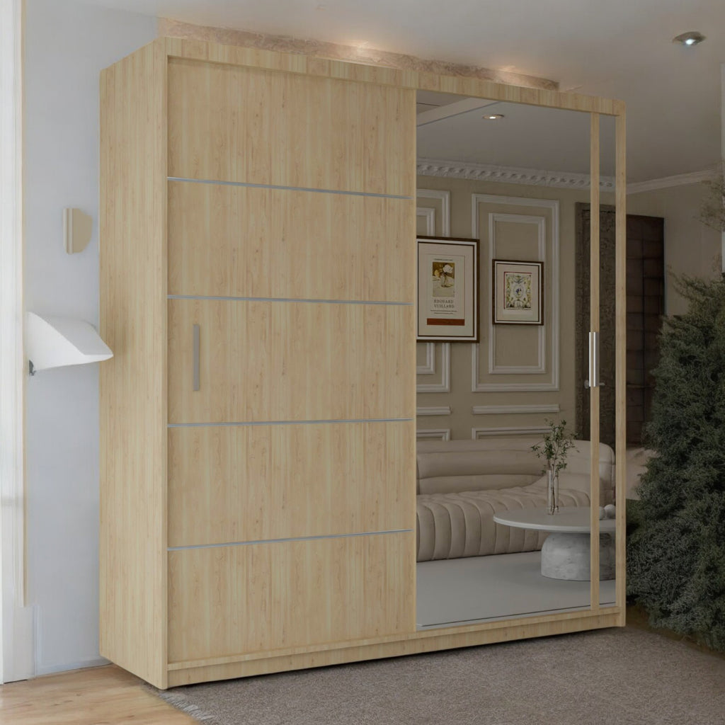 Vision New Sliding Mirror Door Wardrobe