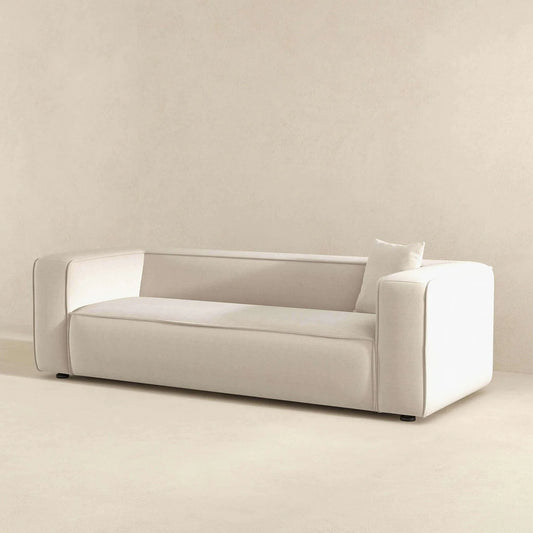 Marshall Modern Cream Boucle Sofa