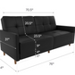 Dorel Andora Sprung Sofa Bed