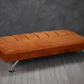 LPD Brighton Orange Fabric Sofa Bed