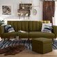 Dorel Brittany 2 Seater Sofa Bed