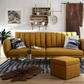 Dorel Brittany 2 Seater Sofa Bed