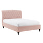 Rosa Size Double pink Bed